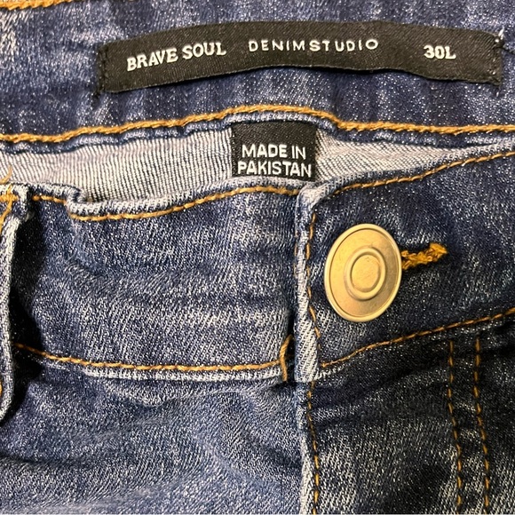 Brave Soul Madison Skinny Fit Jean - Picture 9 of 10
